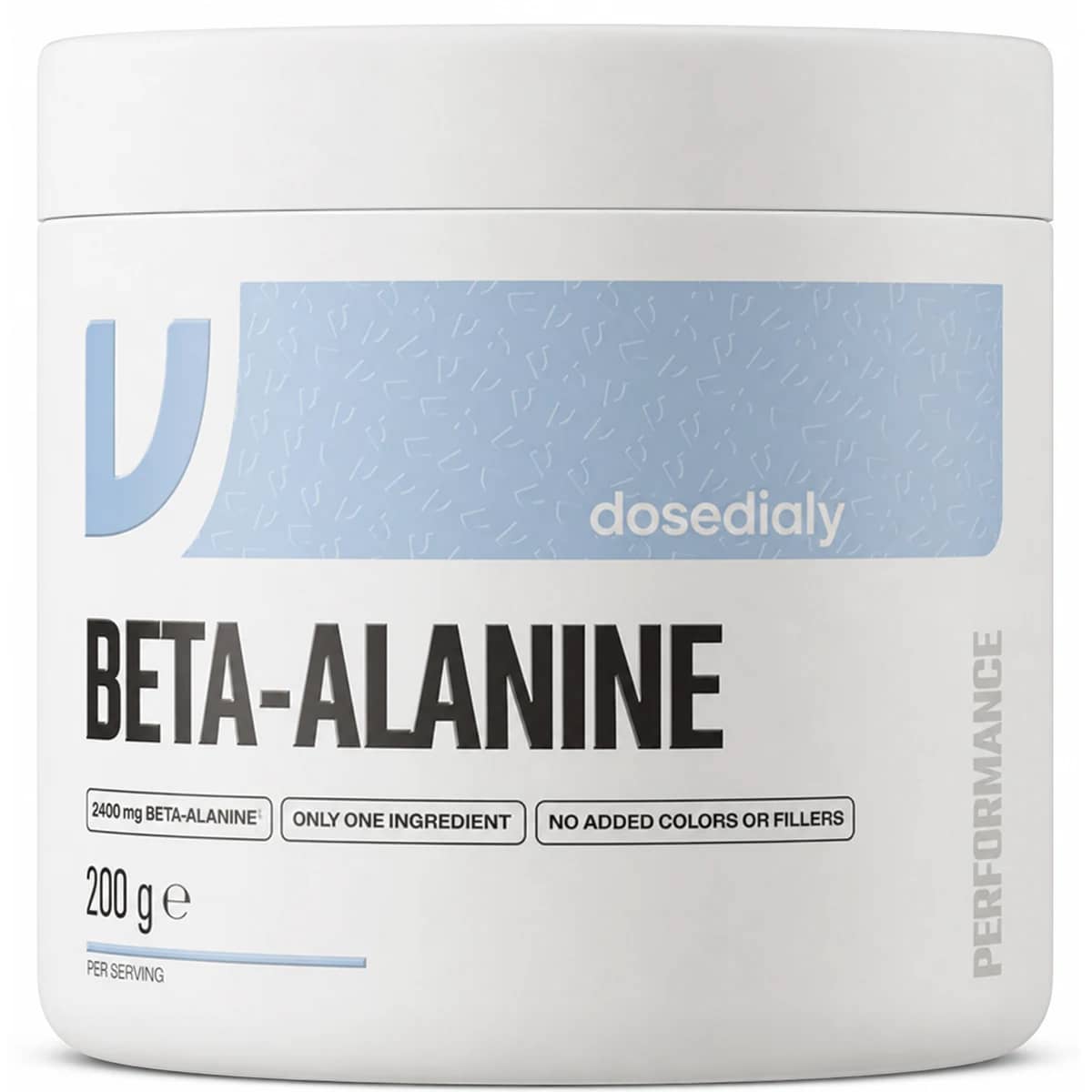 Bêta-Alanine 200 g DoseDialy - format vendu par DoseDialy