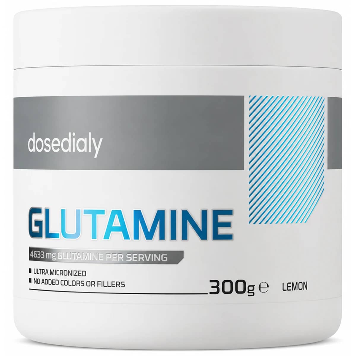L-Glutamine 300 g DoseDialy - format vendu par DoseDialy