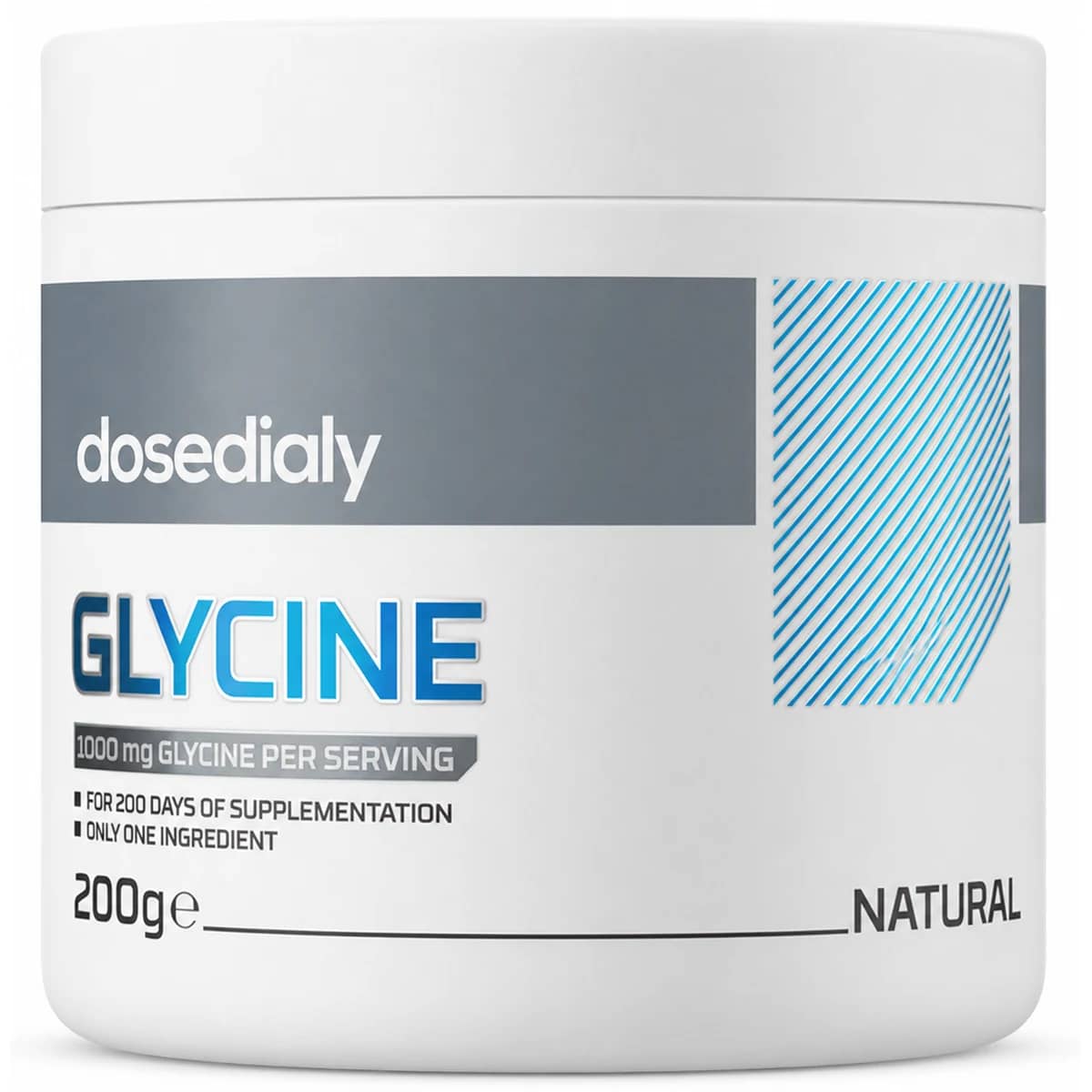 Glycine 200 g DoseDialy - format vendu par DoseDialy