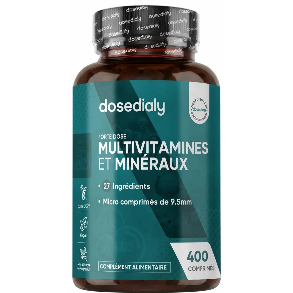 Multivitamines & Minéraux 400 comprimés DoseDialy - format vendu par DoseDialy