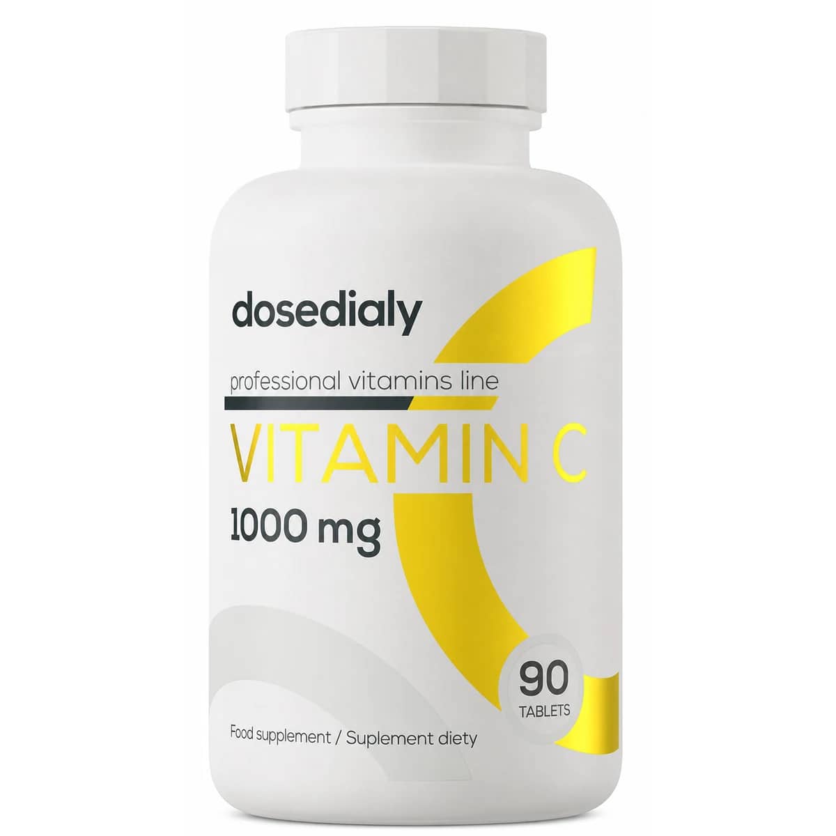 Vitamine C 1000 mg 90 comprimés DoseDialy - format vendu par DoseDialy