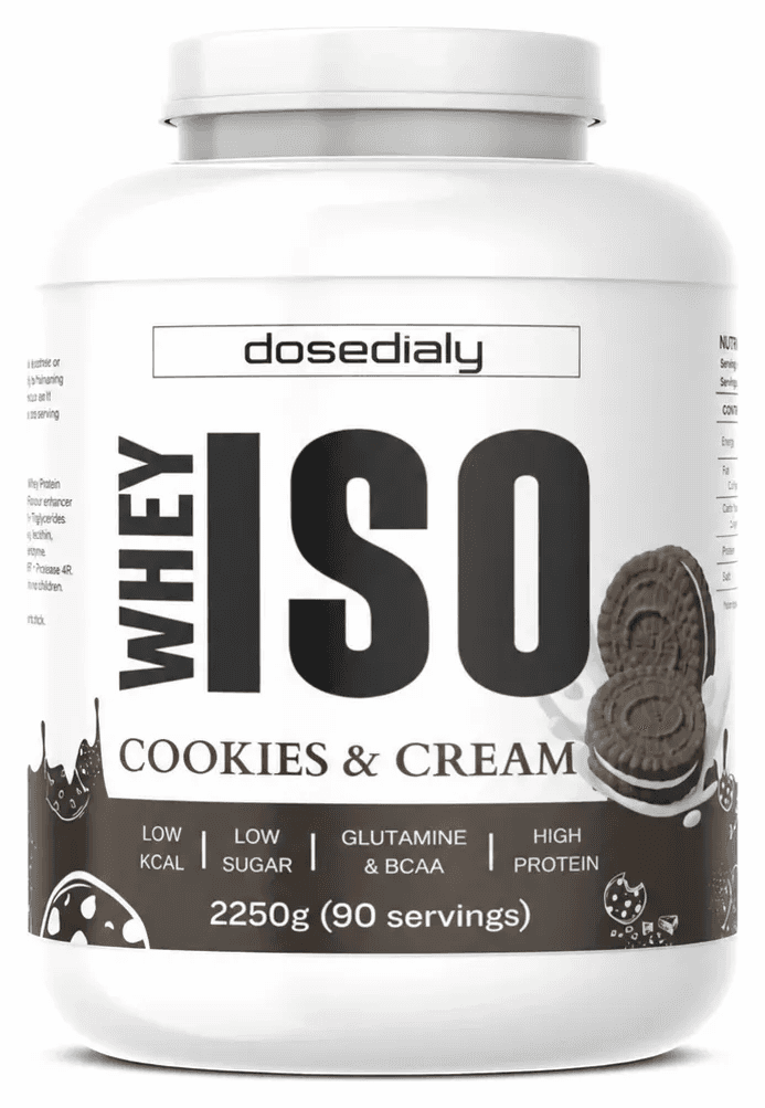 Whey ISO Cookies & Cream 2.25 kg DoseDialy - format vendu par DoseDialy