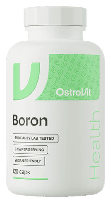 Bore (Boron) 3 mg 120 gélules Ostrovit - format vendu par DoseDialy
