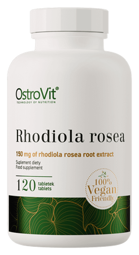 Rhodiola Rosea 120 comprimés Ostrovit - format vendu par DoseDialy