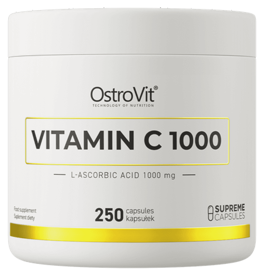 Vitamine C 1000 mg 250 gélules Ostrovit - format vendu par DoseDialy