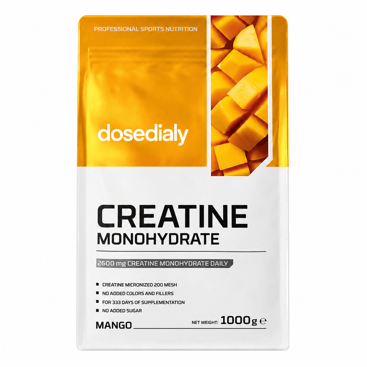 Créatine Monohydrate, Mangue 1 kg