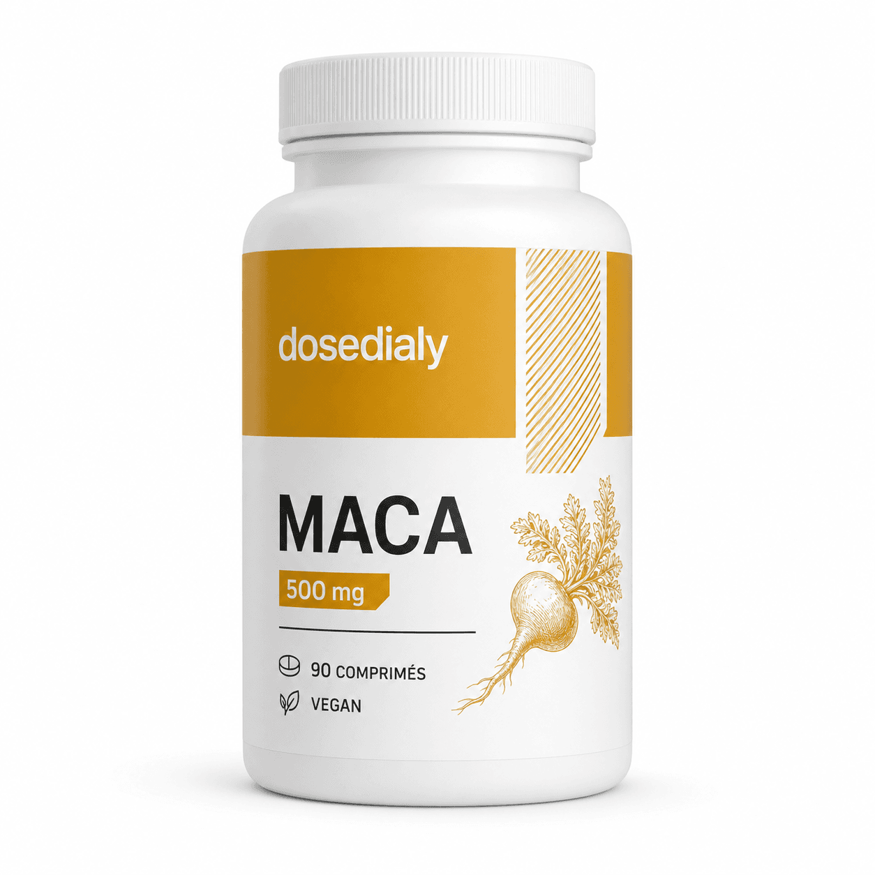 Maca VEGE 90 comprimés DoseDialy - format vendu par DoseDialy
