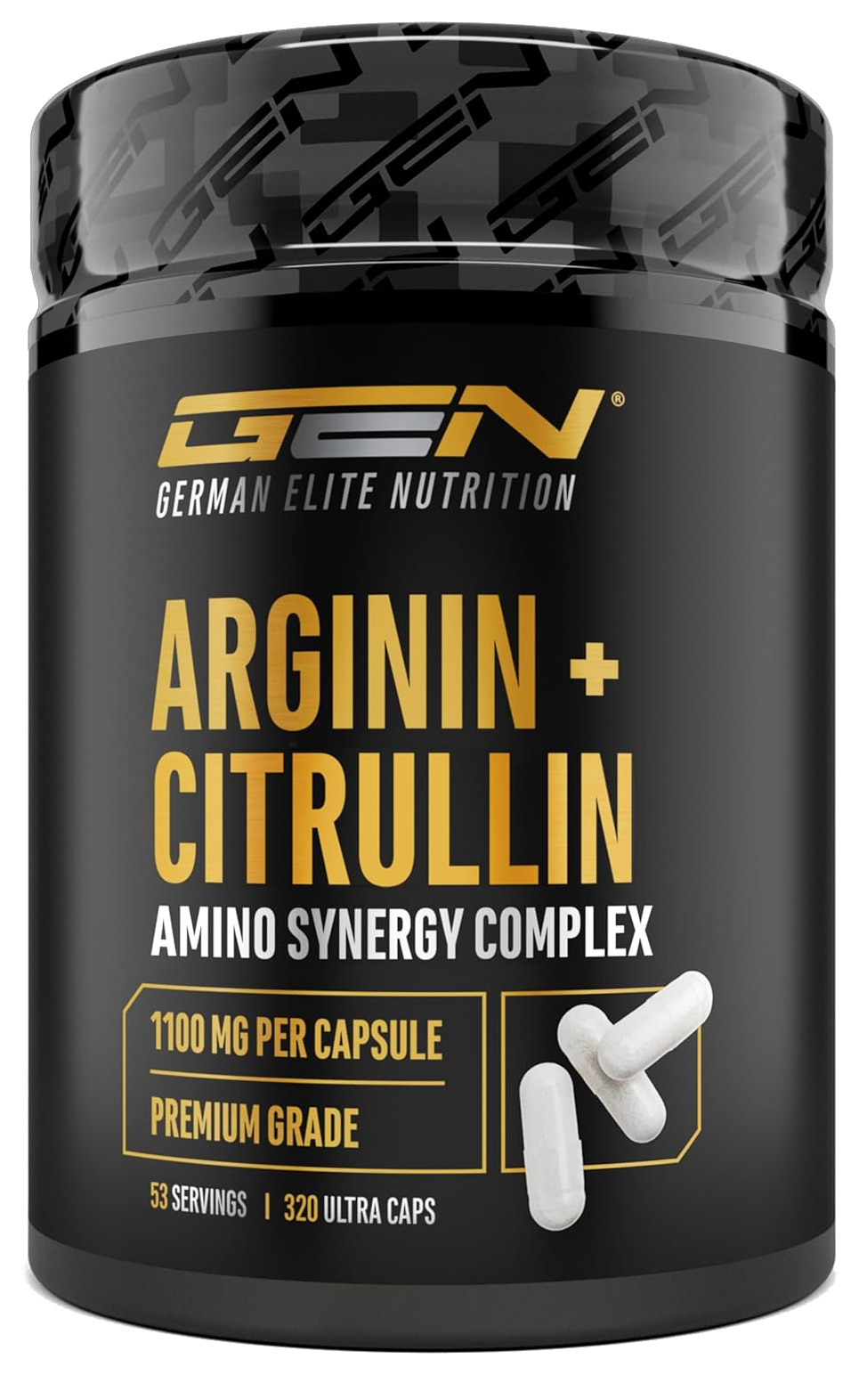 Arginine + Citrulline 320 gélules