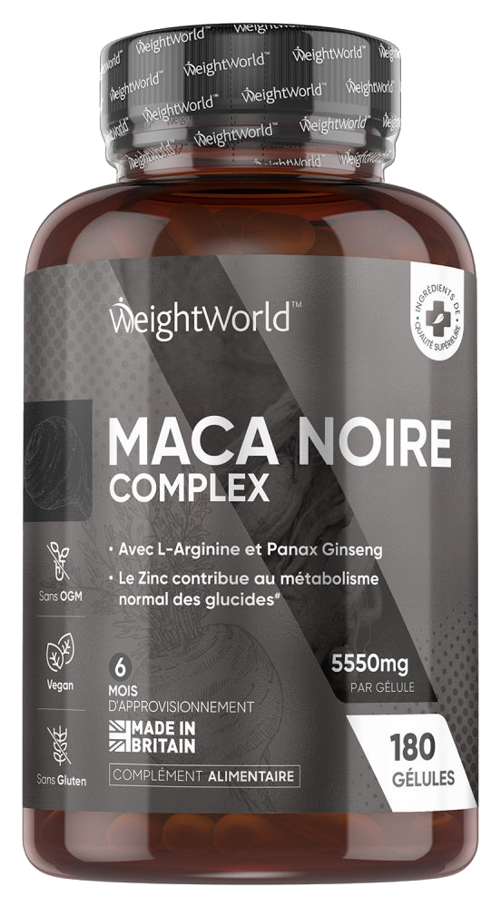 Maca Noire 180 gélules