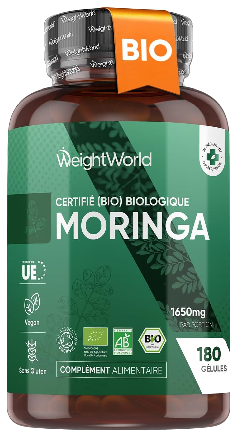 Moringa Bio 180 gélules