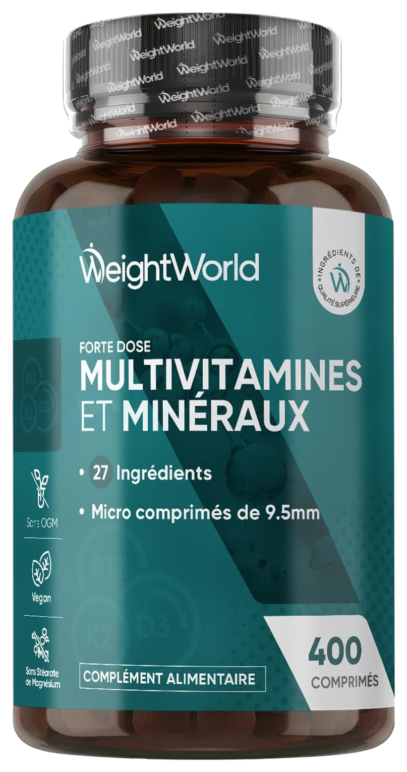 Multivitamines & Minéraux 400 comprimés